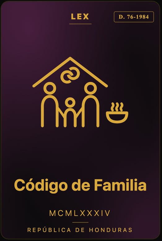 Portada del Código de Familia, 1984